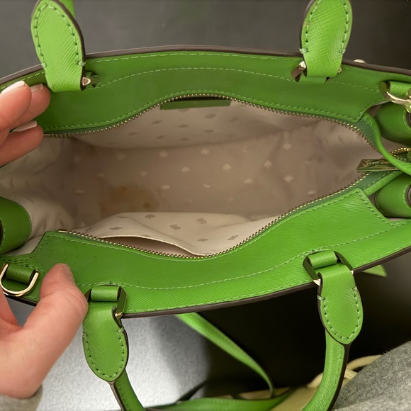 kate spade Vibrant Green Satchel Bag - Picture 6 of 8